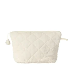 Kulturtasche gesteppt, Butter Cream von Ib Laursen