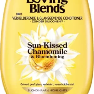 Garnier Loving Blends - Verhelderende & Glansgevende Conditioner - Sun-Kissed Chamomile & Bloemenhoning - Kamille - 250 ml