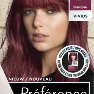 L'Oreal Paris Préférence Vivids 5.260 - Violet Ipanema- Permanente Haarkleuring