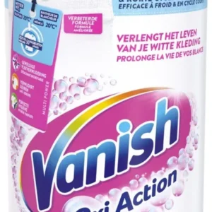 Vanish Oxi Action Wasbooster Poeder - Vlekverwijderaar voor Witte Was - 1,5 kg