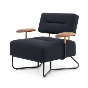 QT Lounge-Sessel, Walnuss, Relate 691 HR von Stellar Works