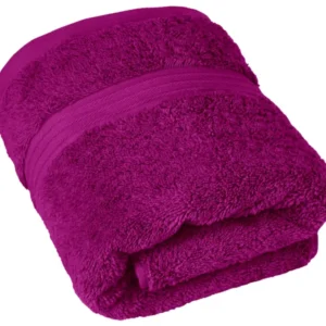 Frottee Handtuch 50x100 cm Lila - Orchidee