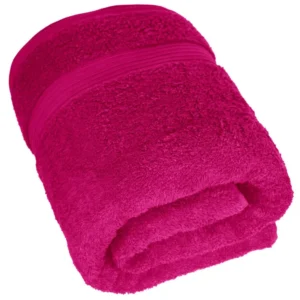 Badetuch 100x150 cm Pink - Purpur