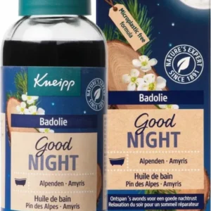 Kneipp Good Night - Badolie 100 ml - Verpakking beschadigd