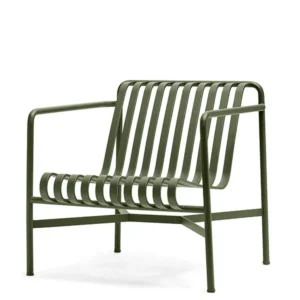 Palissade Lounge Chair Low, olive von HAY