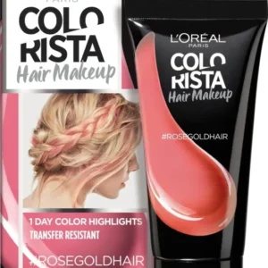 L'Oréal Paris Colorista Hair Makeup - Rosegold - Verpakking beschadigd