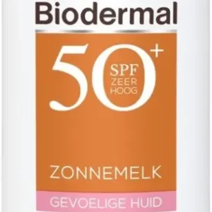 Zonnebrand Gevoelige huid - Zonnemelk - SPF 50+ - 200ml