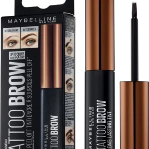 Maybelline Tattoo Brow Peel Off Wenkbrauwgel - 1 Light Brown