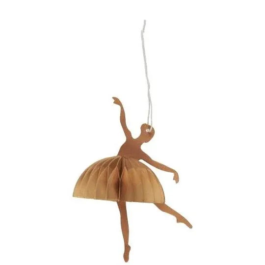 Papierklip Ballerina in Tanzposition von Ib Laursen