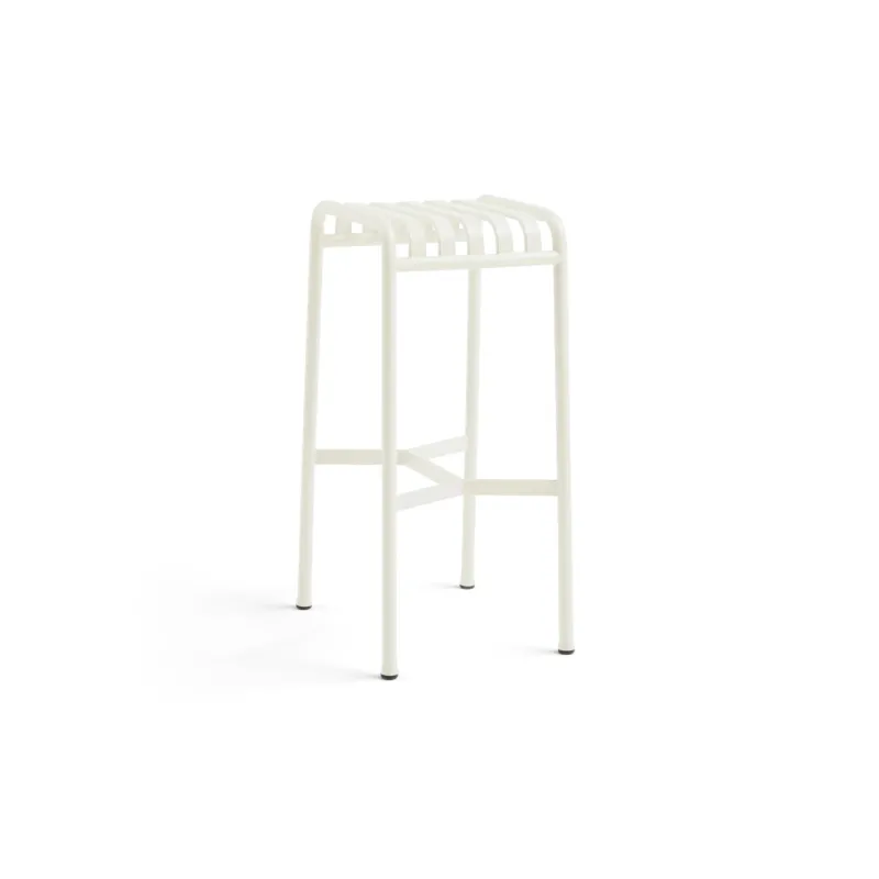 Palissade Bar Stool, cremeweiß von HAY
