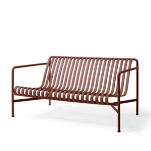 Palissade Lounge Sofa, eisenrot von HAY