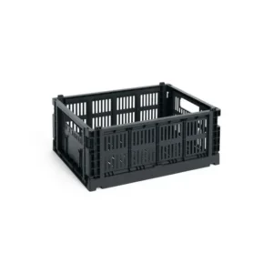 Colour Crate Medium, Charcoal von HAY