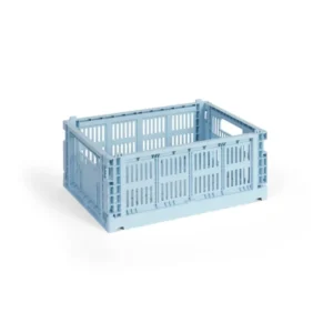 Colour Crate Medium, Soft blue von HAY