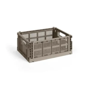 Colour Crate Medium, Warm grey von HAY