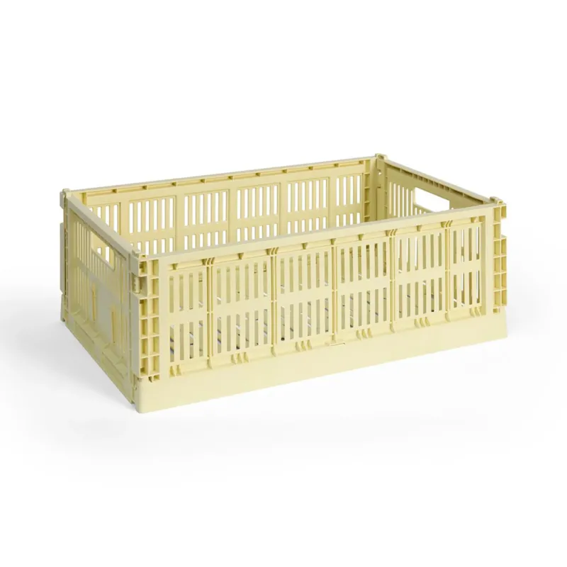 Colour Crate Large, Hellgelb von HAY