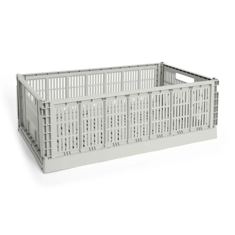 Colour Crate X-Large, Grau von HAY