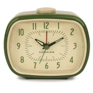 Retro Alarm Clock, grün von Kikkerland