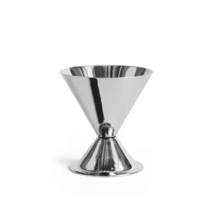 Essentieller Steel Kegelförmiger Eisbecher von HAY