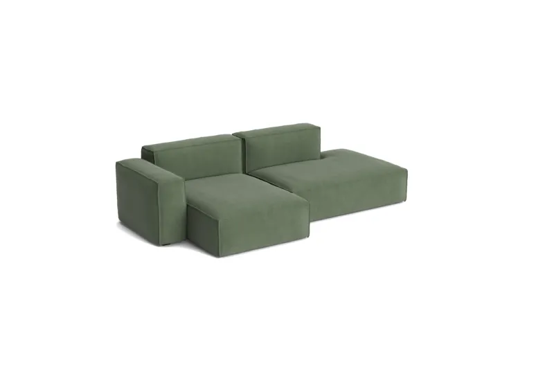 Mags Soft Low Armlehne 2,5-Sitzer Sofa mit abnehmbarem Bezug, Kombination 3 links – Bild 3
