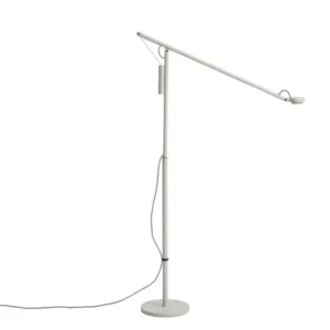 Fifty-Fifty Stehleuchte, ash grey von HAY