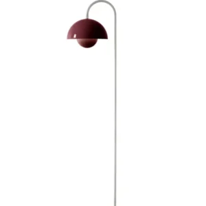 Flowerpot VP12 Stehleuchte in Gelb von &Tradition