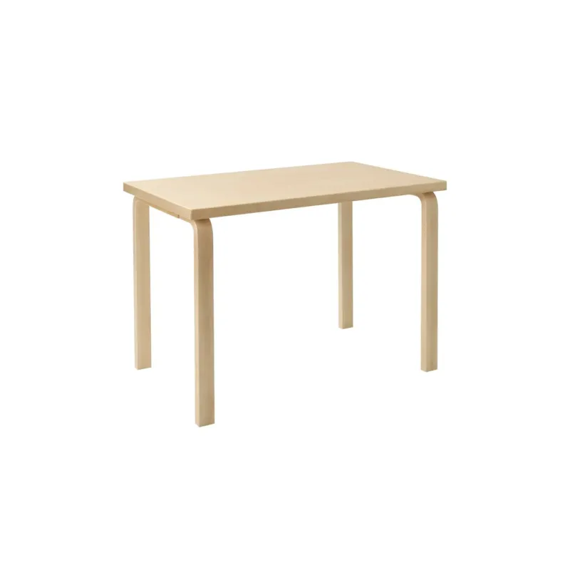 Aalto Table Rectangular 80B, 100x60 cm von Artek