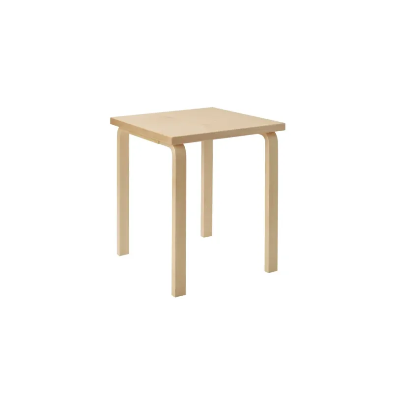 Aalto Table Square 80C, 60x60 cm von Artek