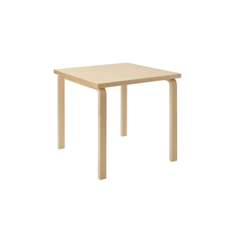 Aalto Tisch Square 81C, 75x75 cm von Artek