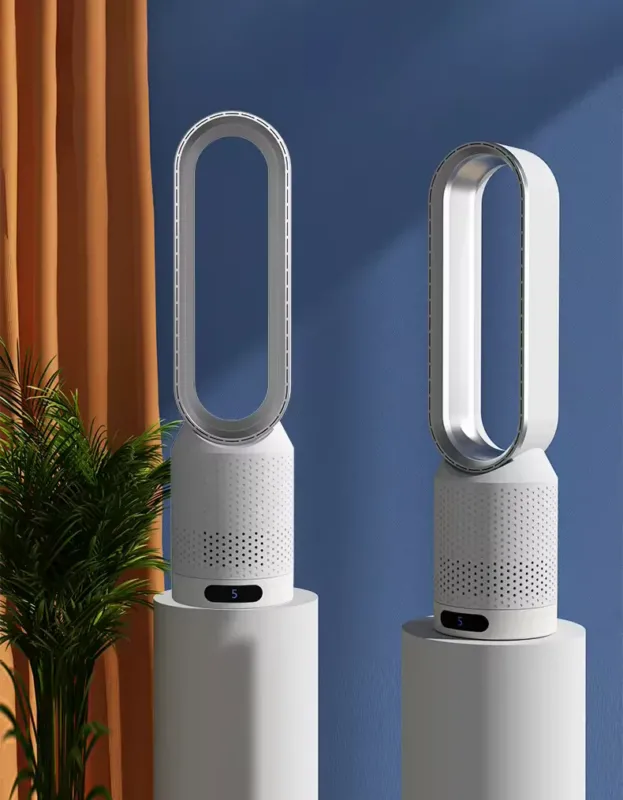 Smart Air Purifier Fan Bladeless 3-in-1 Cooling System - Product detail 4