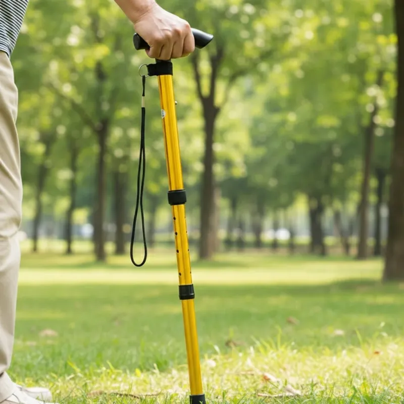 Adjustable Walking Cane Lightweight Aluminum with Ergonomic Handle - Product detail 4