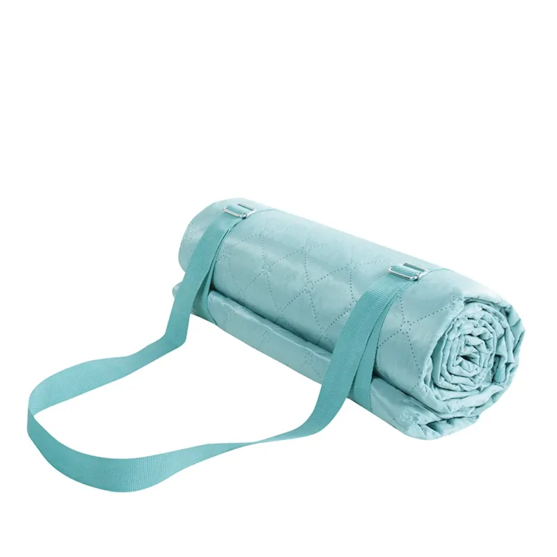 Picknickmatte mit Tragegurt 130 x 170 cm Matte Strand Wandern Outdoor Pool Schwimmbad Camping