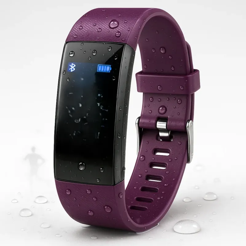 Fitness Smartwatch Waterproof Activity Tracker with Heart Rate Monitor - Detailed view