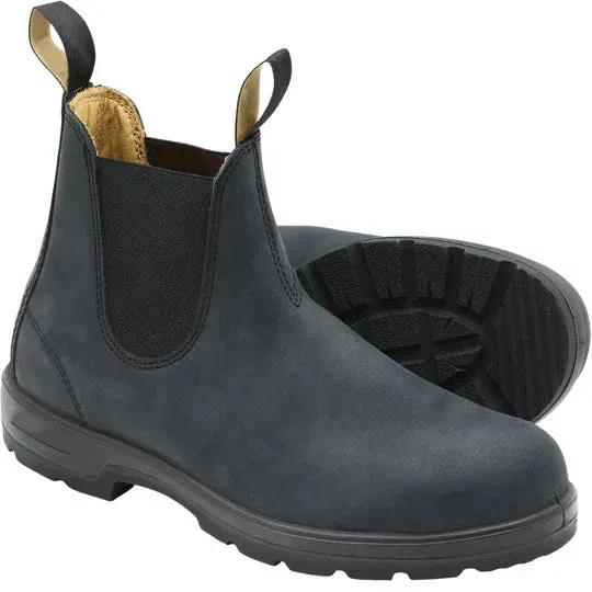 Waterproof Chelsea Boots Slip-On Design with Elastic Side Panels - Product detail 4