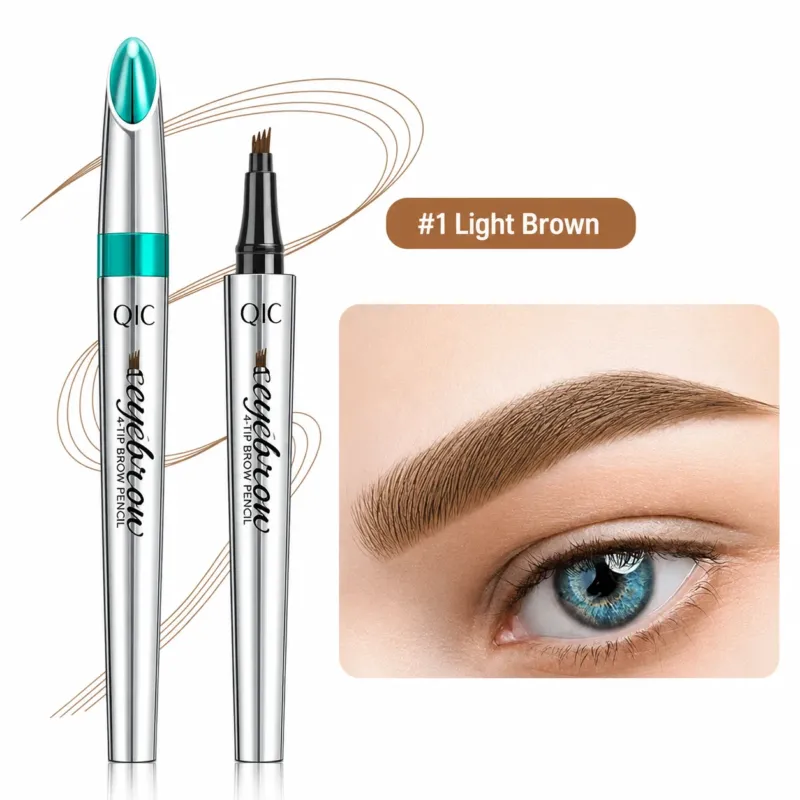 3D Augenbrauenstift mit Microblading-Effekt und 4-fach Gabelspitze