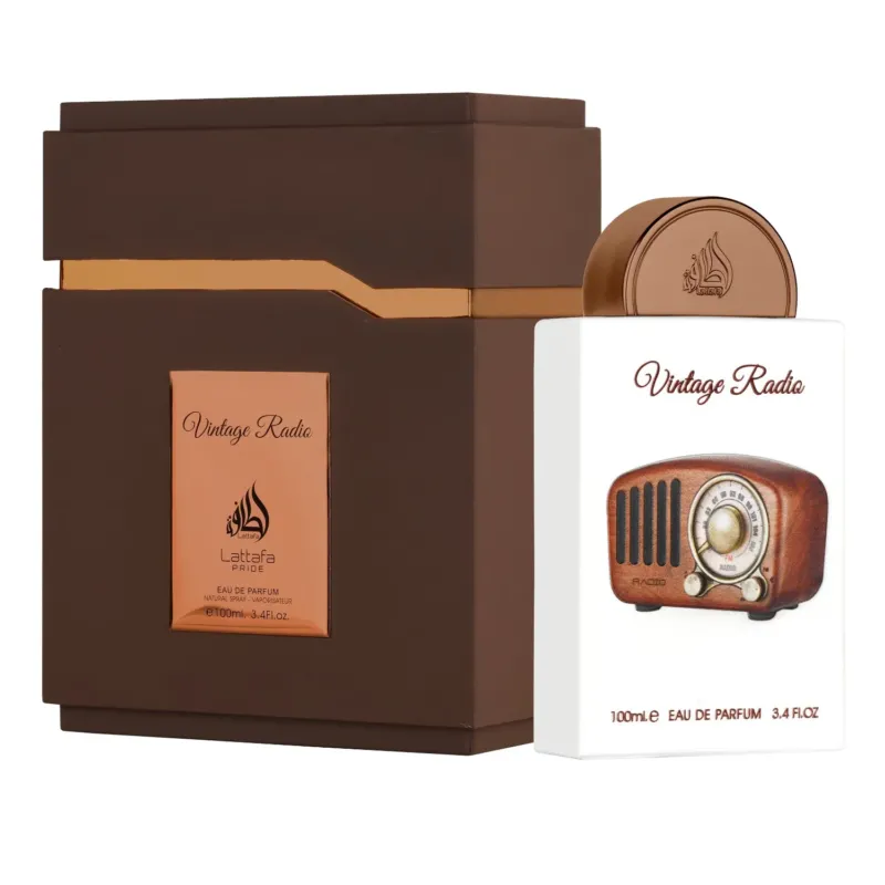 Vintage Radio - 100ml - Lattafa - eau de parfum - Beschadigde Verpakking