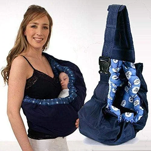 Newborn Baby Carrier Sling Adjustable Comfort Wrap With Support Strap - Product showcase