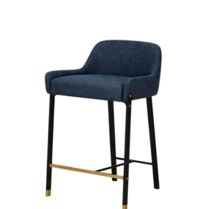 Blink Counter Stool SH610 Manhattan 600 Schwarz Sand/Gold von Stellar Works