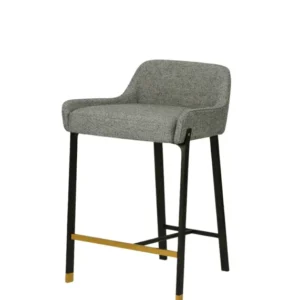 Blink Counter Stool SH610 Melange Nap 111 Black sand/gold von Stellar Works