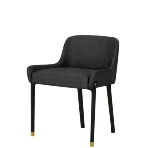 Blink Dining Chair Relate 181 Black sand/gold von Stellar Works