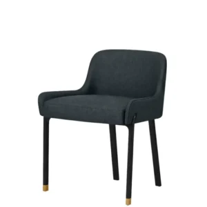 Blink Dining Chair Relate 191 Black sand/gold von Stellar Works