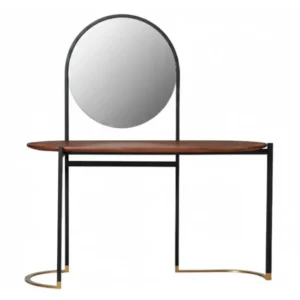 Blink Vanity Walnut natural Black sand/gold von Stellar Works