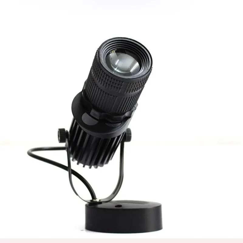 Modern LED Ceiling Spotlight Adjustable Dimmable Black Finish - Product showcase