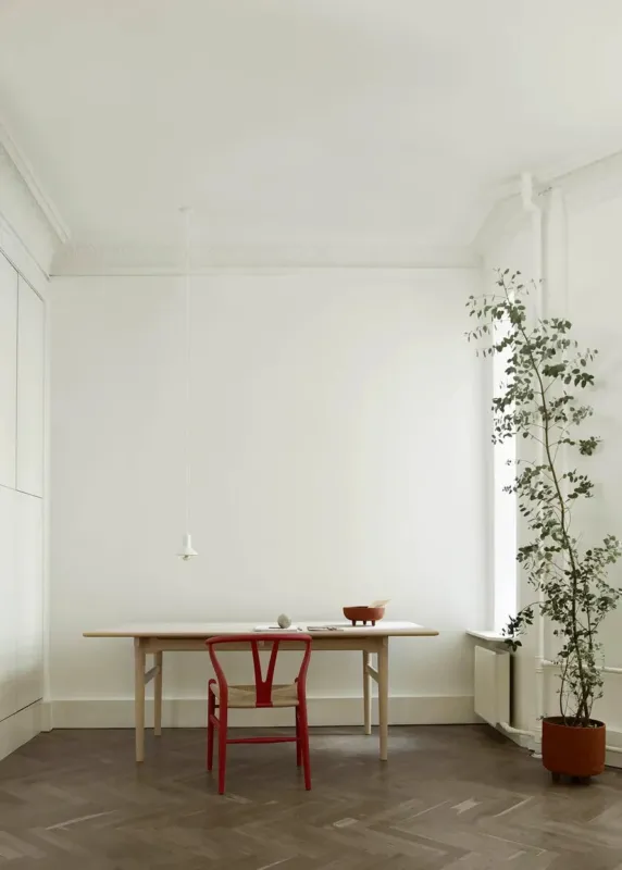 Wishbone Chair CH24 Soft Red Brown von Hans J. Wegner – Bild 2