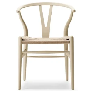 Wishbone Chair CH24 Soft Barley von Hans J. Wegner