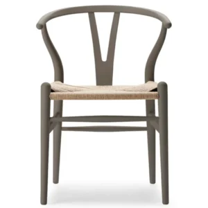 Wishbone Chair CH24 Soft Slate von Hans J. Wegner