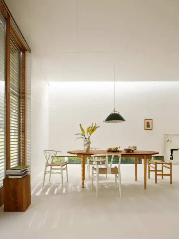 CH338 Esstisch, Teak Mix Special Edition inkl. 1 Zusatzplatte von Carl Hansen & Søn – Bild 4