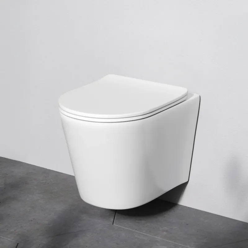 Wand-WC Spike AquaSpin spülrandlos mit WC-Sitz – CPA1900SC