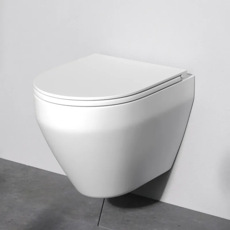 Wand-WC Spirit V2.0 AquaSpin spülrandlos mit WC-Sitz – CSB190P0SC