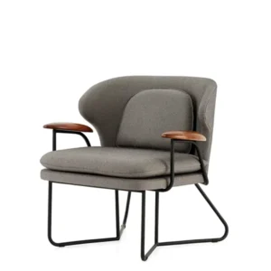 Chillax Lounge-Sessel in Walnuss, Hallingdal 130 CMHR von Stellar Works