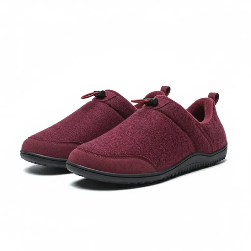 Womens Slip-On Barefoot Slippers Soft Cotton Breathable Design - Product showcase